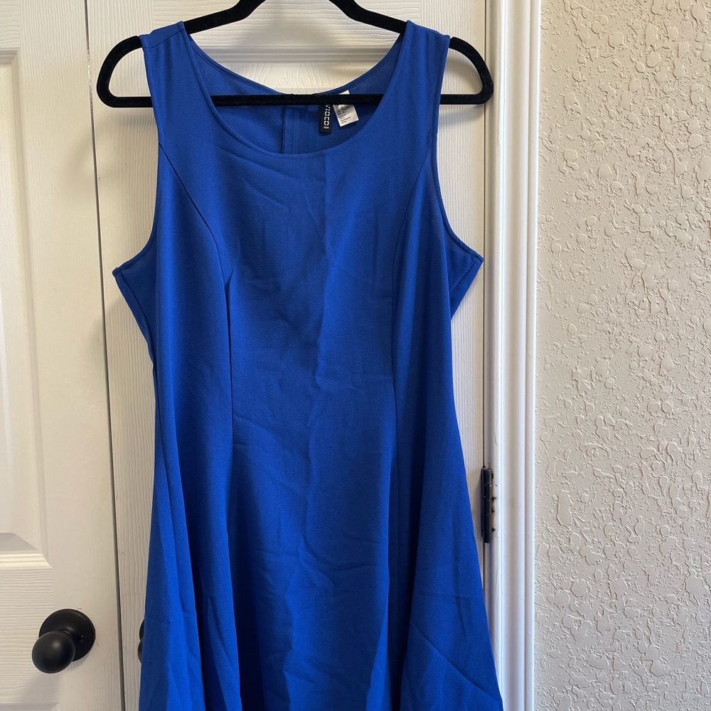 H&M blue dress